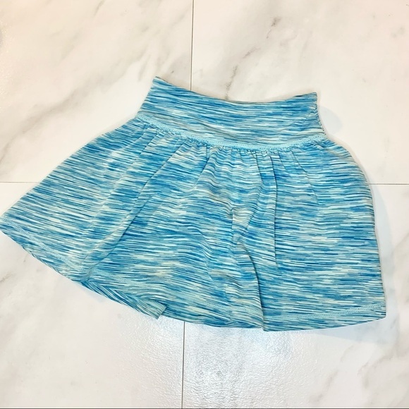 Z by Zella girl blue striped skort XS active - Picture 1 of 5